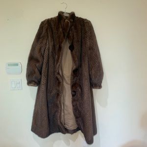 Fur coat